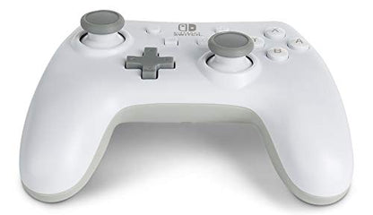 PowerA Wired Controller for Nintendo Switch - White, Gamepad, Game controller, Wired controller, Officially licensed - color: White