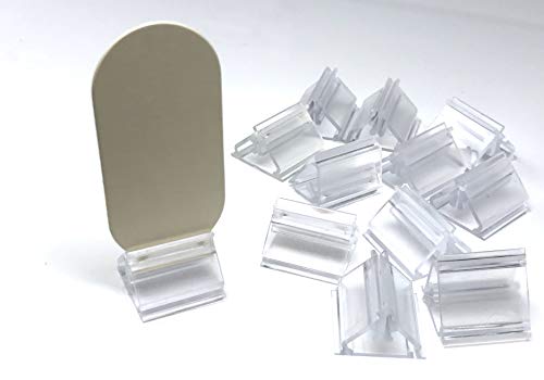Clear Game Card Stands 3/4" x 3/4" (Set of 20) Board Game Pieces Games