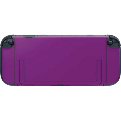 Skinit Decal Gaming Skin Compatible with Nintendo Switch 2 (2025) with Joy-Con - Purple Design - color: Purple - SOLIDX36