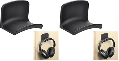 Avantree Neetto HS907 - Headphone Hanger Holder Wall Mount, Headset Hook Under Desk, Universal (Pack of 2) - size: small (Pack of 2)