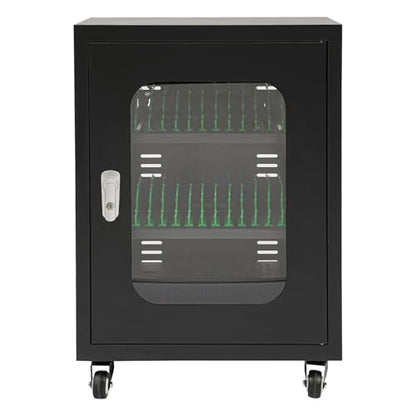 Rechargeable Mobile Phone Charging Cabinet,30 Slots Cell Phones Charging Station Portable Cellphone Charging Cart with Combination Lock, for Students and Employees, Tourists (30Slots) - size: 30Slots