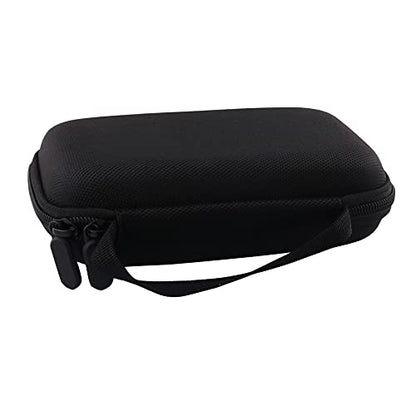 WERJIA Hard Carrying Case Compatible with RG447V/RG DS/XF40H Handheld Game Console, Mesh Pocket fits Cable, SD Card (Black) - color: Black