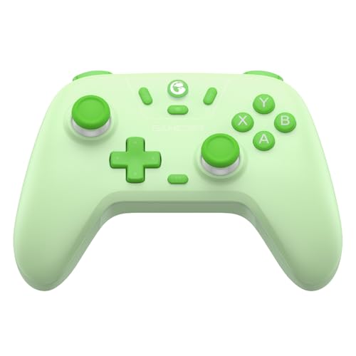 GameSir Nova Lite Wireless Gamepad for PC, Android, iOS, Switch & Steam Deck – Green Controller with Hall Effect Joysticks, Turbo Mode, Dual Vibration, Bluetooth & 2.4G - Green - color: Mint Green