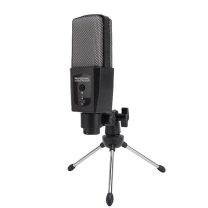 Versatile USB Computer Condenser Mic with Dynamic RGB Lighting for Live Streaming Podcast Studio Recording, Gaming Microphone with Tripod Stand