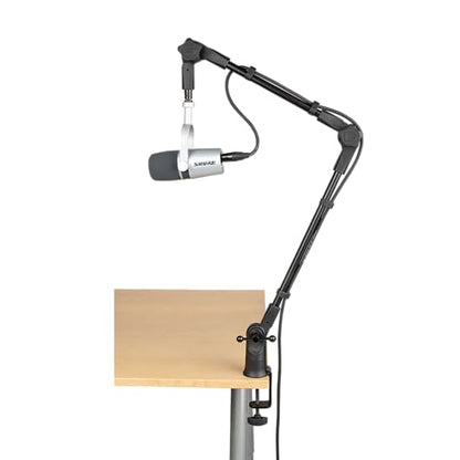 Gator Frameworks Slim Profile Desk-Mounted Mic Stand Boom Arm for Broadcasts, Podcasts, Content Creation, Live Streaming, & Similar Applications (GFWMICBCBM0500) - style: 500 Series