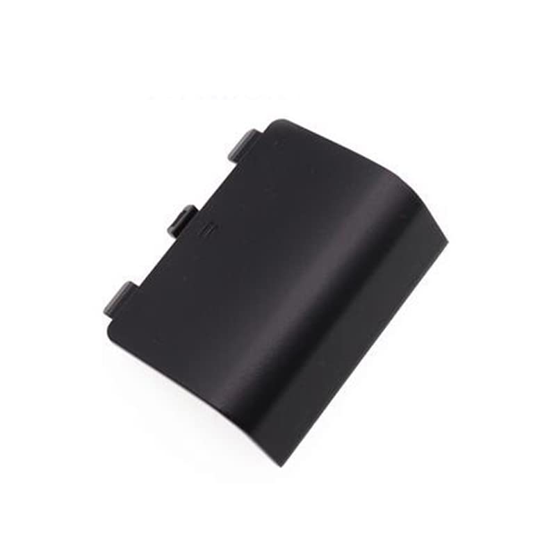 Colorful Battery Back Cover for Xbox Series S X Controller Battery Door Lid Pack Shell Replacement (Black) - color: Black