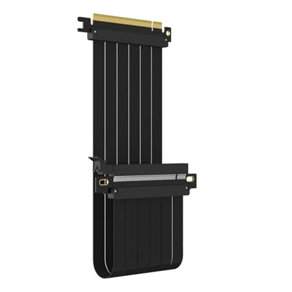 GLOTRENDS 400mm PCIe 3.0 X16 Riser Cable for Low-end PCIe 3.0 GPUs, Such as GeForce RTX 20/GTX 16/GTX 10 Series and AMD Radeon RX5000/VII/RX Vega/R9 Fury Series, etc - size: 400mm, style: 180 Degree Straight Angle