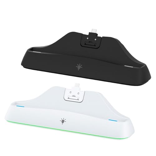 Charging Base for Game Console Dock Stand with Adjustable Light Fast Holder ABS Game Stand