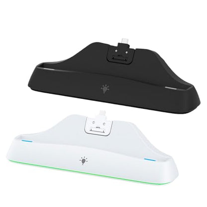 Charging Base for Game Console Dock Stand with Adjustable Light Fast Holder ABS Game Stand