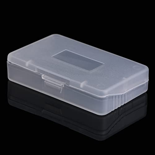 10pcs Color Case, Clear Dust Cover Console Compatible with Gameboy Game Case, Small Plastic Box Compatible with Game Boy Advance GBA