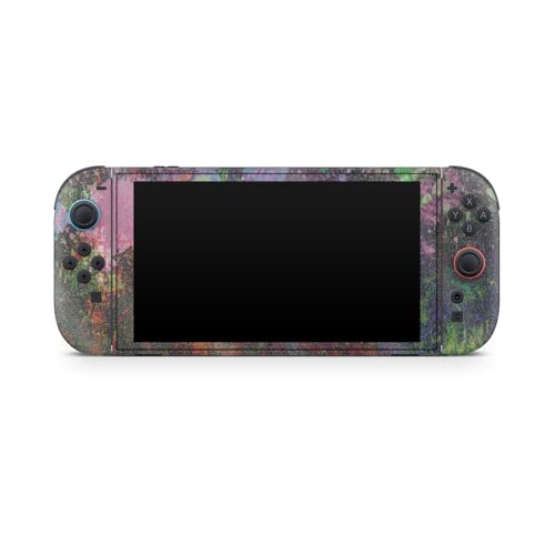 Glossy Glitter Gaming Skin Compatible with Nintendo Switch 2 Console Only - Paint Drip - Premium 3M Vinyl Protective Wrap Decal Cover - Easy to Apply | Crafted in The USA by MightySkins - color: Paint Drip, size: Switch 2 Console Skin Only, style: Glossy