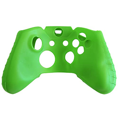 OSTENT Soft Protector Silicone Skin Case Cover Pouch for Microsoft Xbox One Controller Color Green - color: Green
