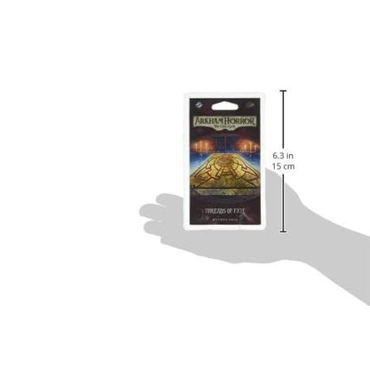 Arkham Horror The Card Game Threads of Fate MYTHOS PACK | Horror Game | Mystery Game | Cooperative Card Game | Ages 14+ | 1-2 Players | Average Playtime 1-2 Hours | Made by Fantasy Flight Games - size: Mythos Pack, style: Threads of Fate