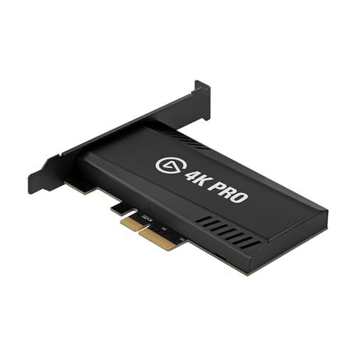 Elgato 4K Pro Internal Capture Card, 8K60 Passthrough | 4K60 HDR10 capture, HDMI 2.1, Up to 1080p240 recording, VRR support, Ultra-low latency, Dual PC setup compatible
