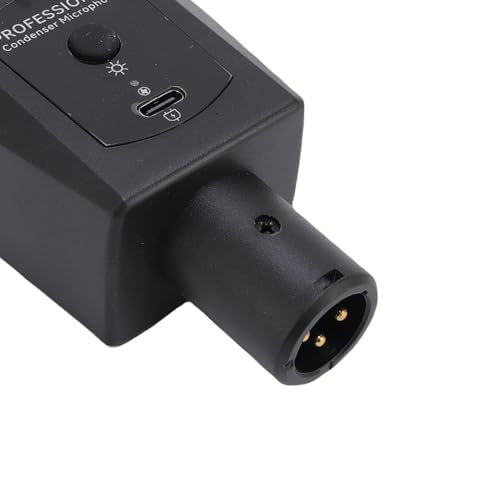 Versatile USB Computer Condenser Mic with Dynamic RGB Lighting for Live Streaming Podcast Studio Recording, Gaming Microphone with Tripod Stand