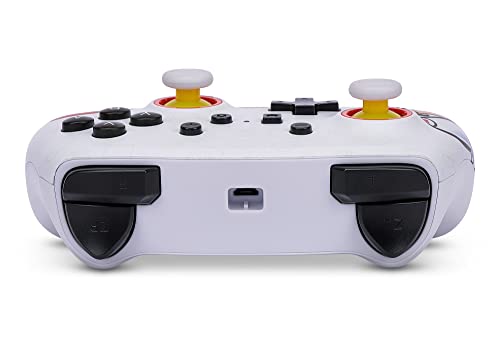 PowerA Enhanced Wired Controller for Nintendo Switch - Fireball Mario, Gamepad, game controller, wired controller, officially licensed - color: Fireball Mario