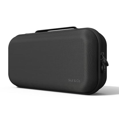 Skull & Co. MaxCarry Hard Carrying Case for Steam Deck, ROG Ally & other Gaming Handhelds-Black