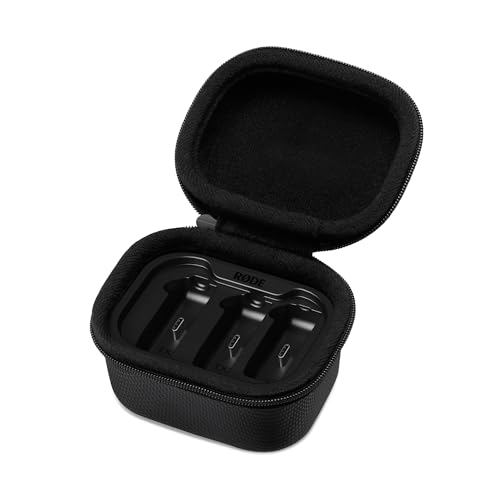 RØDE Charge Case+ | Charging Case for the Wireless GO (Gen 3) with Two Full Extra Recharges for 21 Hours Total Battery Life and Data Transfer | Charging Case for the Wireless GO (Gen 3) - color: Wireless GO Gen 3 Recharge Case