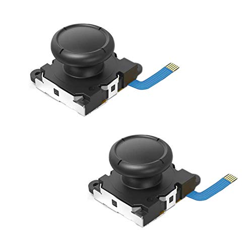 2ps Replacement Joystick Drift Fix for Nintendo Switch Joycons Controller | Switch OLED / Switch Lite Joycons Drift Fix Analog Thumb Stick