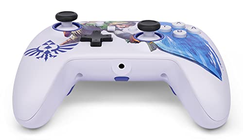 PowerA Enhanced Nintendo Switch and Switch 2 Wired Controller - Master Sword Attack Zelda Link, Officially licensed - color: Master Sword Attack