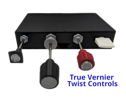 Flight Sim Stuff - Vernier Controls, Carb Heat, Throttle, Mixture, Flaps | True Vernier Mixture Control, Throttle Friction Lock, Flaps Switch