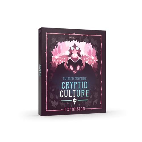 Unstable Games Twisted Cryptids Cryptid Culture Expansion Pack - Strategy Game from The Creators of Here to Slay and Unstable Unicorns - Great for Family Game Night - color: Cryptid Culture Expansion Pack
