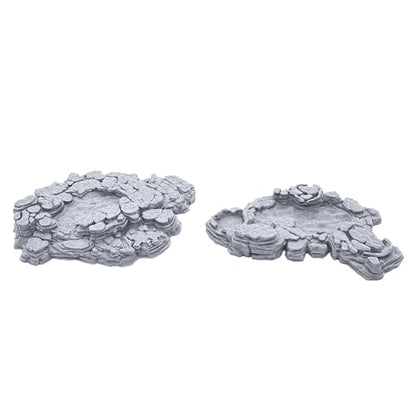 EnderToys Grotto Cavern Pools by Printable Scenery, 3D Printed Tabletop RPG Scenery and Wargame Terrain 28mm Miniatures