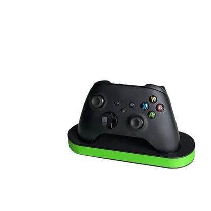 Minimal Controller Holder Compatible with Xbox Series – Wall-Free Stand – Sleek Black Base with Custom Accent Color – Gaming Desk Accessory - Gaming Setup Organization (Marble) - color: Marble