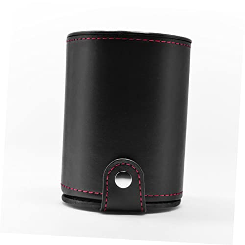 Box Silent Dice Cups for Game Ktv Bars Pu Storage Cup for Entertainment Easy to Clean