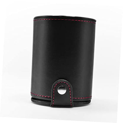 Box Silent Dice Cups for Game Ktv Bars Pu Storage Cup for Entertainment Easy to Clean