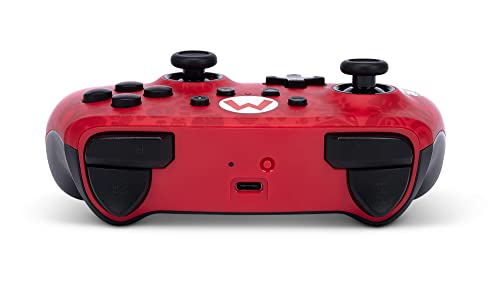 PowerA Enhanced Wireless Controller for Nintendo Switch - Here We Go Mario, Nintendo Switch - OLED Model, Nintendo Switch Lite, Gamepad, game controller, Bluetooth controller (Amazon Exclusive) - color: Here We Go Mario