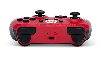 PowerA Enhanced Wireless Controller for Nintendo Switch - Here We Go Mario, Nintendo Switch - OLED Model, Nintendo Switch Lite, Gamepad, game controller, Bluetooth controller (Amazon Exclusive) - color: Here We Go Mario