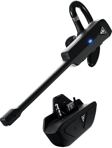 Turtle Beach Recon Air Wireless Gaming Chat Communicator for Xbox, PC | Xbox Series X|S, Xbox One, iOS, Android, Bluetooth, Noise-Cancelling Mic, Rechargeable 10-Hr Battery, USB-C Charging, Black