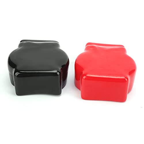 Battery Terminal Covers, Positive Negative Top Post Insulating Protector Universal for Car Motorcycle Truck