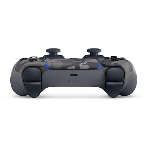 PlayStation Sony 5 DualSense Wireless Controller - Gray Camouflage (Renewed) - color: Gray Camouflage