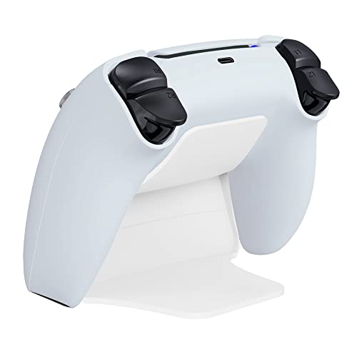 playvital 2 Pack Controller Display Stand for ps5, Gamepad Stand Desk Holder for ps5 Controller Accessories with Rubber Pads, The Great Wave - color: The Great Wave 2 set