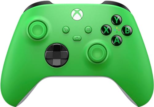 Xbox Wireless Controller – Velocity Green Series X|S, One, And Windows Devices (Renewed)