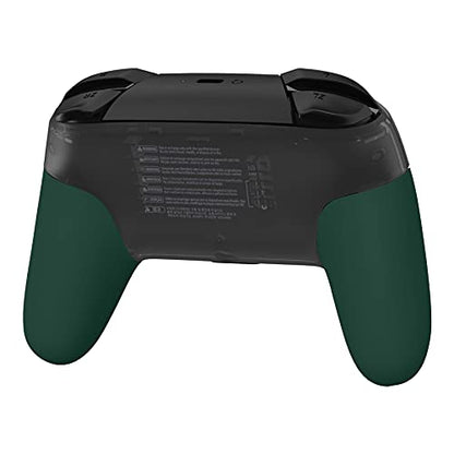 eXtremeRate Racing Green Replacement Handle Grips for Nintendo Switch Pro Controller, Soft Touch DIY Hand Grip Shell for Nintendo Switch Pro Controller - Controller NOT Included - color: Racing Green