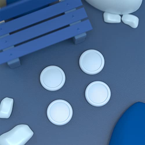 eXtremeRate PlayVital Switch Joystick Caps, Thumbstick Caps, Silicone Analog Cover for Switch Lite & OLED Joycon Thumb Grips - Sky Blue - color: Sky Blue