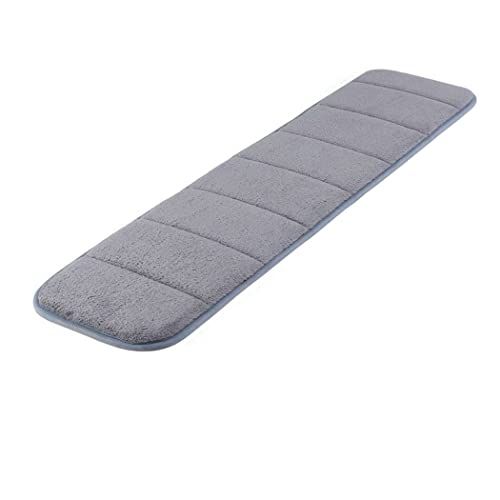 CREATIEE-PRO Upgraded Computer Wrist Elbow Pad Desktop Keyboard Arm Rest | Premium Memory Cotton Support Mat for Office Desktop Working Gaming - Less Elbow Pain(Long-Sized, 7.9 x 31.5 inch), Grey
