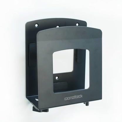 Adjustable Electronic Device Wall Mount|Universal Holder for Small Computers, Gaming Consoles（Xbox 360，Xbox One, PS4），Mini PC，Small Form Factor Desktop Tower, UPS .Fits 1.6" to 3.8" Width