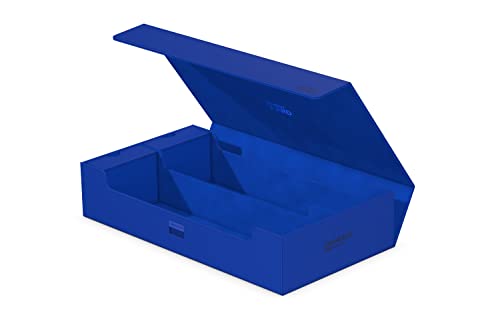 Ultimate Guard Omnihive 1000+, Deck Case for 1000 Double-Sleeved TCG Cards + 2 removable Trays, Blue, Magnetic Closure & Microfiber Inner Lining - color: Blue