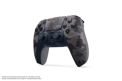 PlayStation Sony 5 DualSense Wireless Controller - Gray Camouflage (Renewed) - color: Gray Camouflage