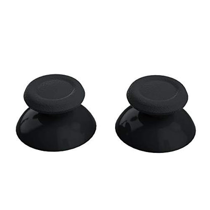 eXtremeRate Black Replacement 3D Joystick Thumb Sticks for PS5 Controller, Analog Thumbstick with Screwdriver for PS4 Slim Pro Controller - color: Black