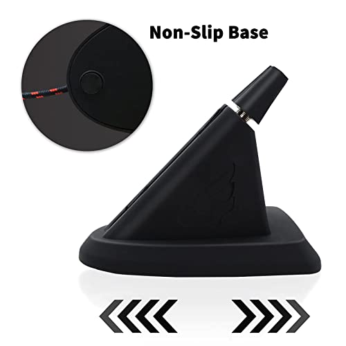 Gaming Mouse Bungee Mouse Wire Holder Flexible Adjustable Spring Heavy Non-Slip Rubber Feet Pc Mouse Cable Stand Esports Game Mouse Management Fixer for All Regular Corded Mouse