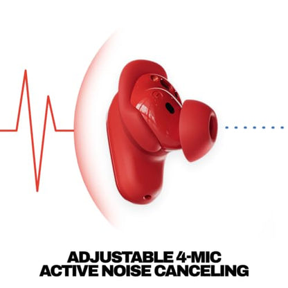 Skullcandy Method 360 ANC Wireless Earbuds with Sound by Bose - Plasma | In-Ear Fit, Premium Active Noise Cancellation, 40 Hours Battery, Sweat and Water Resistant, Microphone for iPhone Android - color: Plasma