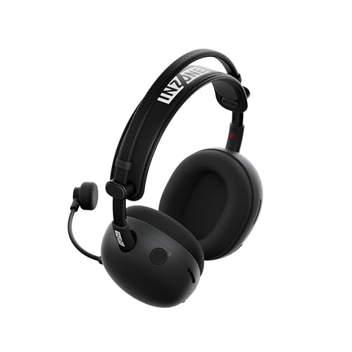 Sony INZONE H9 II Wireless Noise Cancelling Gaming Headset, Black | Lightweight, WH-1000XM6 Drivers, Detachable Cardioid Mic, 2.4GHz/BT/3.5mm, Soft Case, PC/PS5/Switch/Mobile, 30 Hr Battery - color: Black