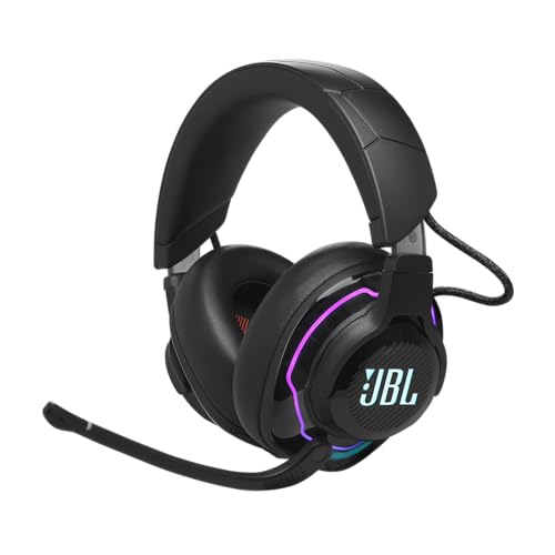 JBL Quantum 910 Wireless - Performance Gaming Headset - Black | Get the professional edge with head-tracking enhanced JBL QuantumSPHERE 360 on your PC, Low latency wireless system - style: JBL Quantum 910 Wireless
