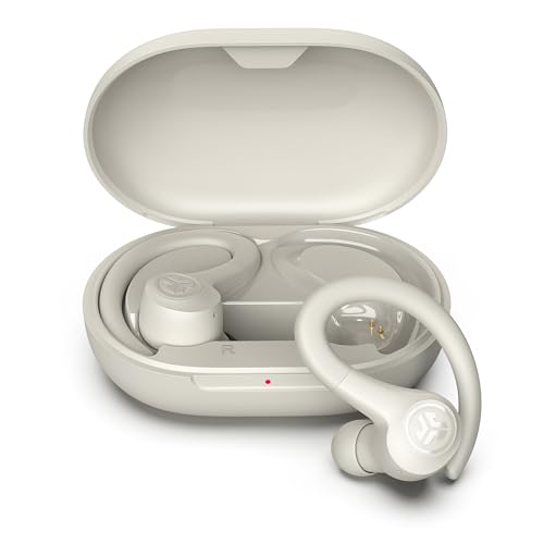 JLab, Go Sport+, True Wireless Workout Earbuds, Bluetooth Sport Earbuds, Clear Calling, Sand - color: Sand, style: Sport+