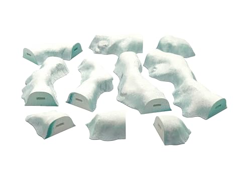 Legion Terrain - Ice Planet Trench Set - Miniature Tabletop Wargaming Terrain (Painted) (Set 1)